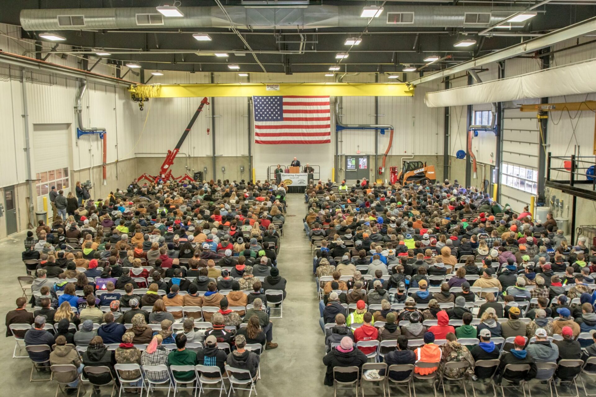 Operating Engineers event