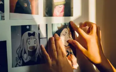 Chibi img of an anime